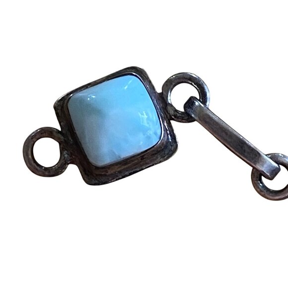 Sterling Silver 925 Turquoise Bracelet - Picture 12 of 16